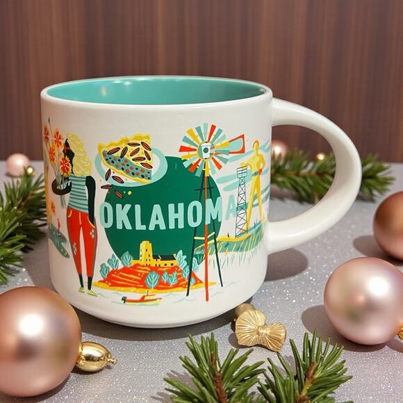 Starbucks Oklahoma Discovery Series Mug 14 oz | 2024 City Coffee Cup | Collector - Picture 1 of 7